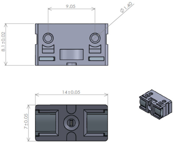 迷你微型條碼掃描器引擎模組尺寸 Mini Barcode Scann engine dimension 迷你微型條碼掃描器引擎模組尺寸 Mini Barcode Scanner engine dimension